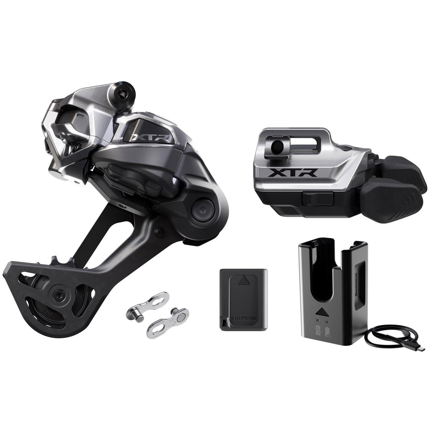 SHIMANO GP-M9250 Di2 Drive Train Kit XTR RD-M9250-SGS, BT-DN320 EC-DN100, SW-M9250IR I-SPEC EV